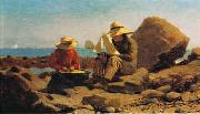 Winslow Homer The Boat Builders USA oil painting artist